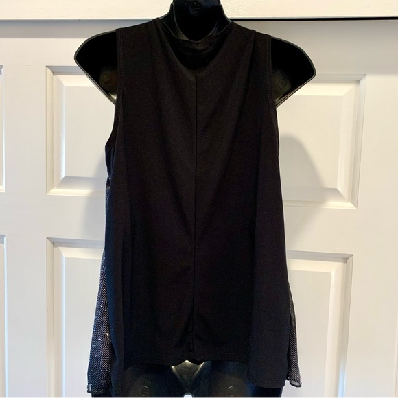 Vintage Atelier 29 shimmer split front tank top , size Small - Picture 5 of 6